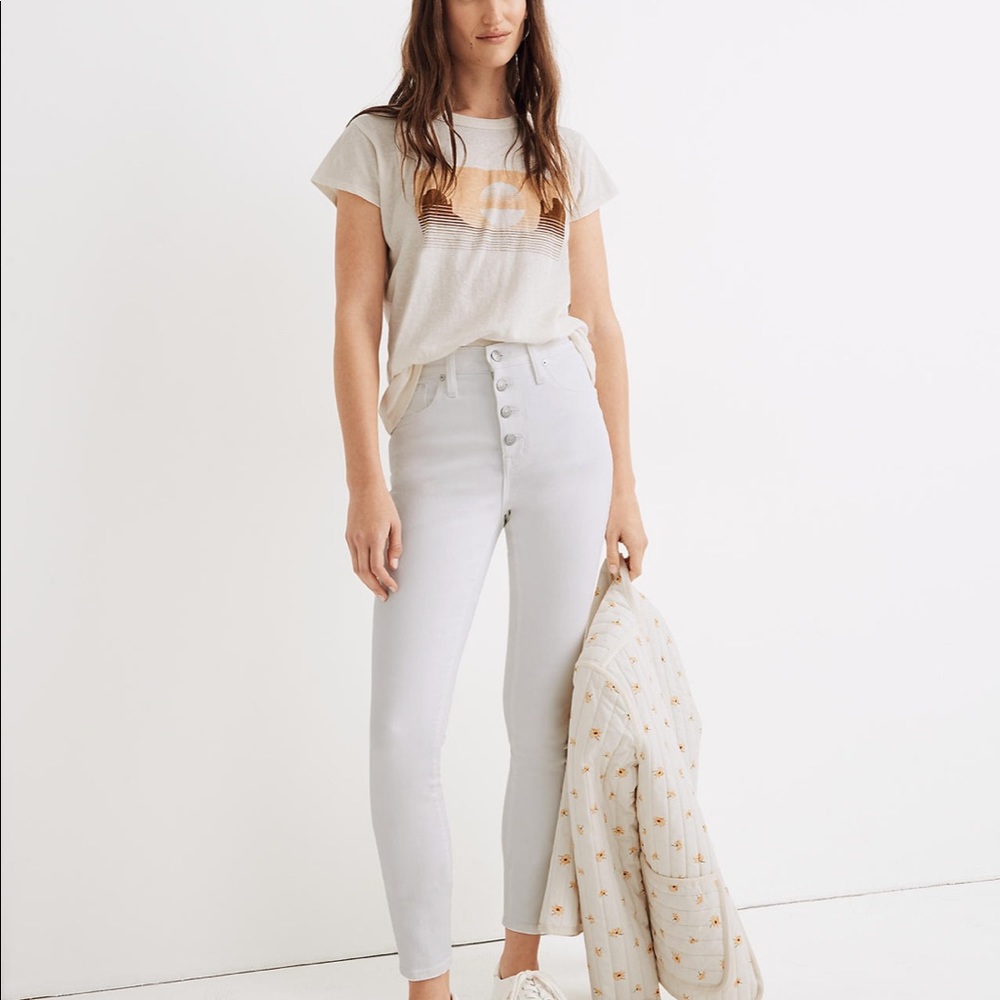 Tall 10" High-Rise Skinny Crop Jeans